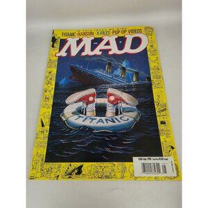 MAD Magazine May 1998 #369 Titanic Hanson X-Files Parody Satire Warner Bros.